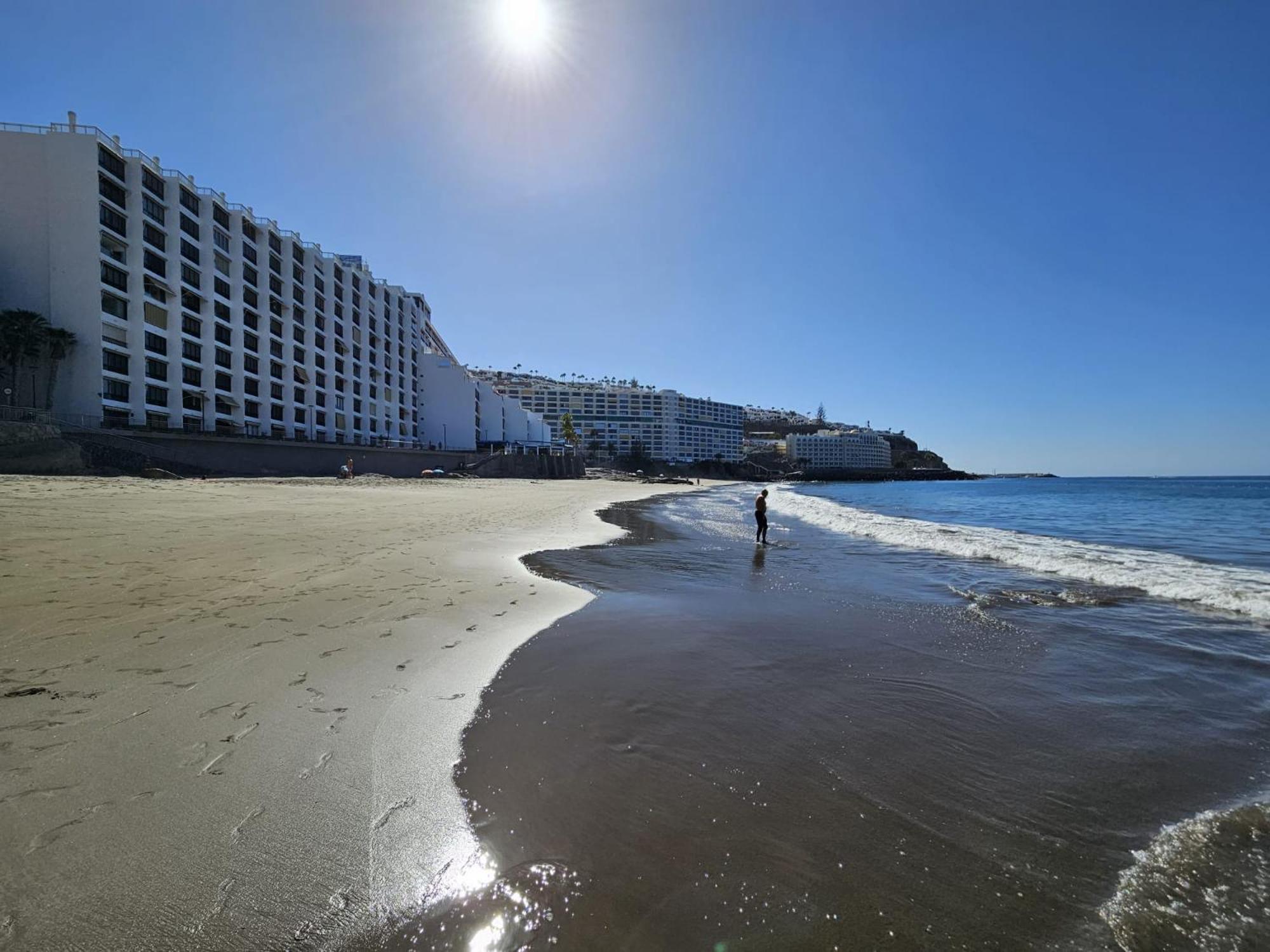 Direkt am Stand - Playa Patalavaca Daire Dış mekan fotoğraf